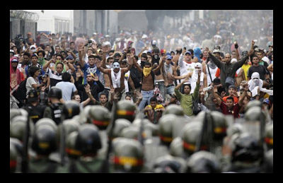 venezuela crime poverty overpopulation due reuters situation rates los protests el libertario caracas anarchists rate letter open against chile riots