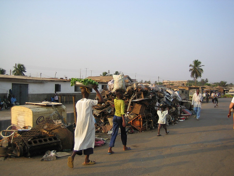 Trash in Ghana