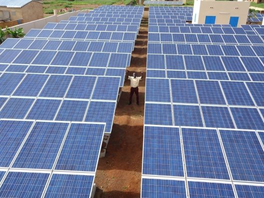 solar power to help eliminate poverty