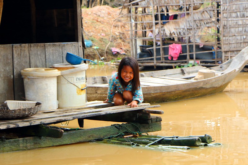 Water filtration in Cambodia 