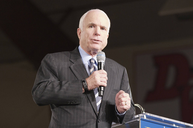 McCain seeks to protect Cambodians' Human Rights