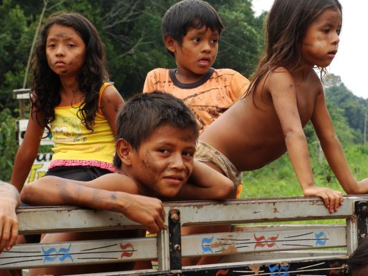 amazon rainforest children