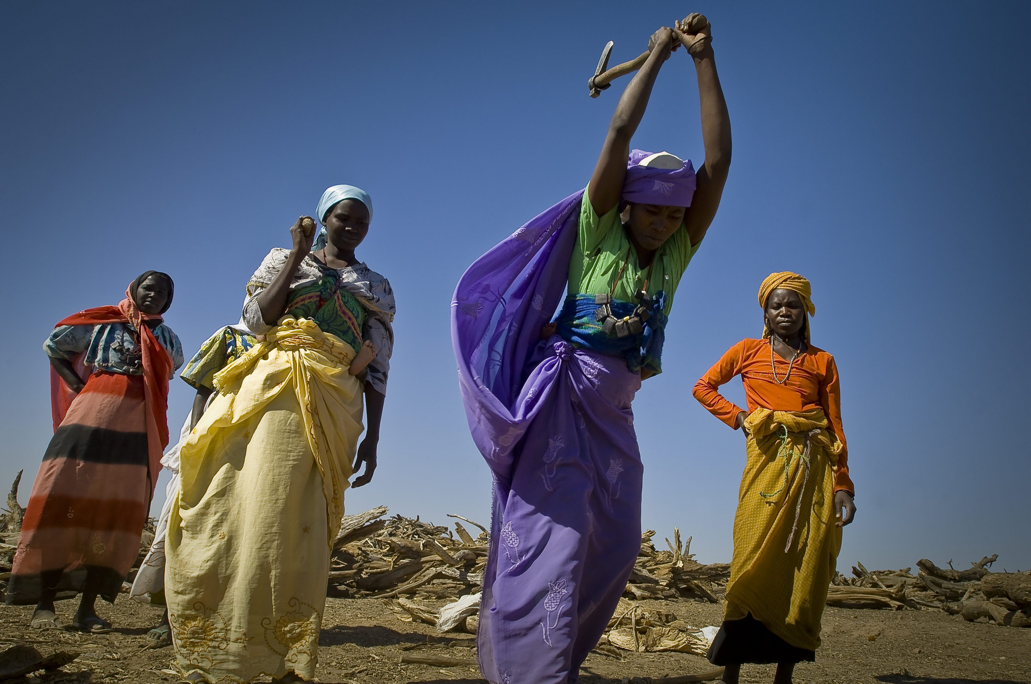 Мать чад. Kidnapping of a Bride in Sudan Африка.