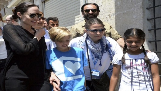 Angelina Jolie and Daughter Shiloh Visit Turkey for World Refugee Day