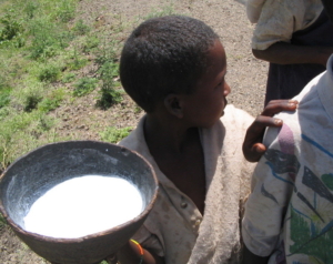Camel milk in somalia