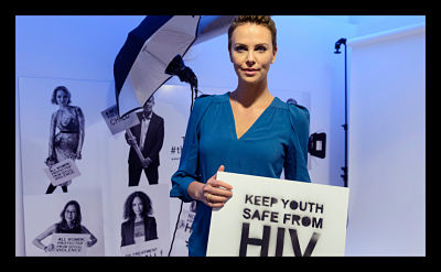 Charlize-Theron-South-Africa-AIDS