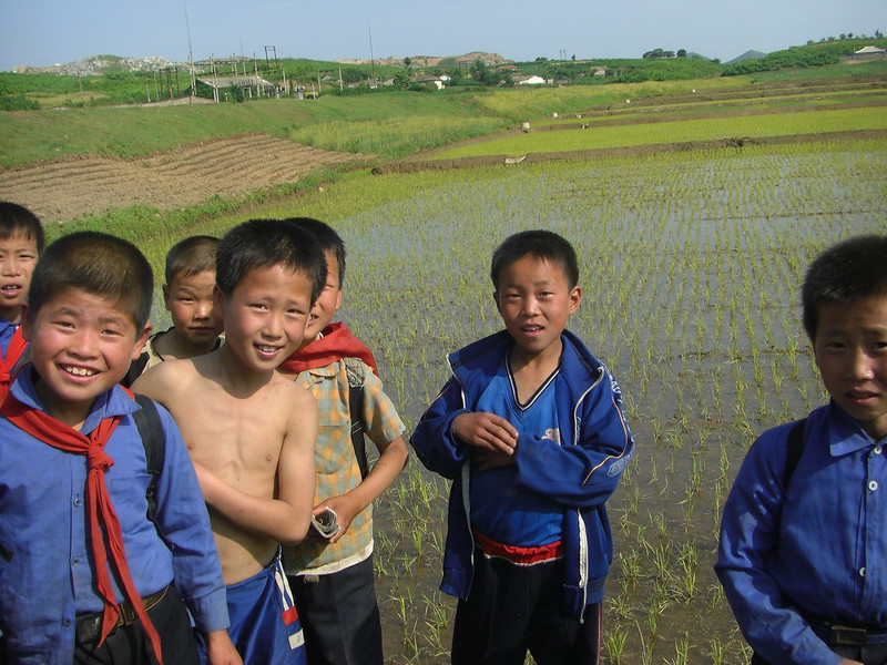 Children in North Korea
