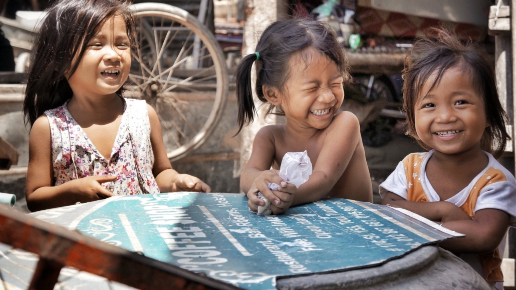 Poor Cambodian Children