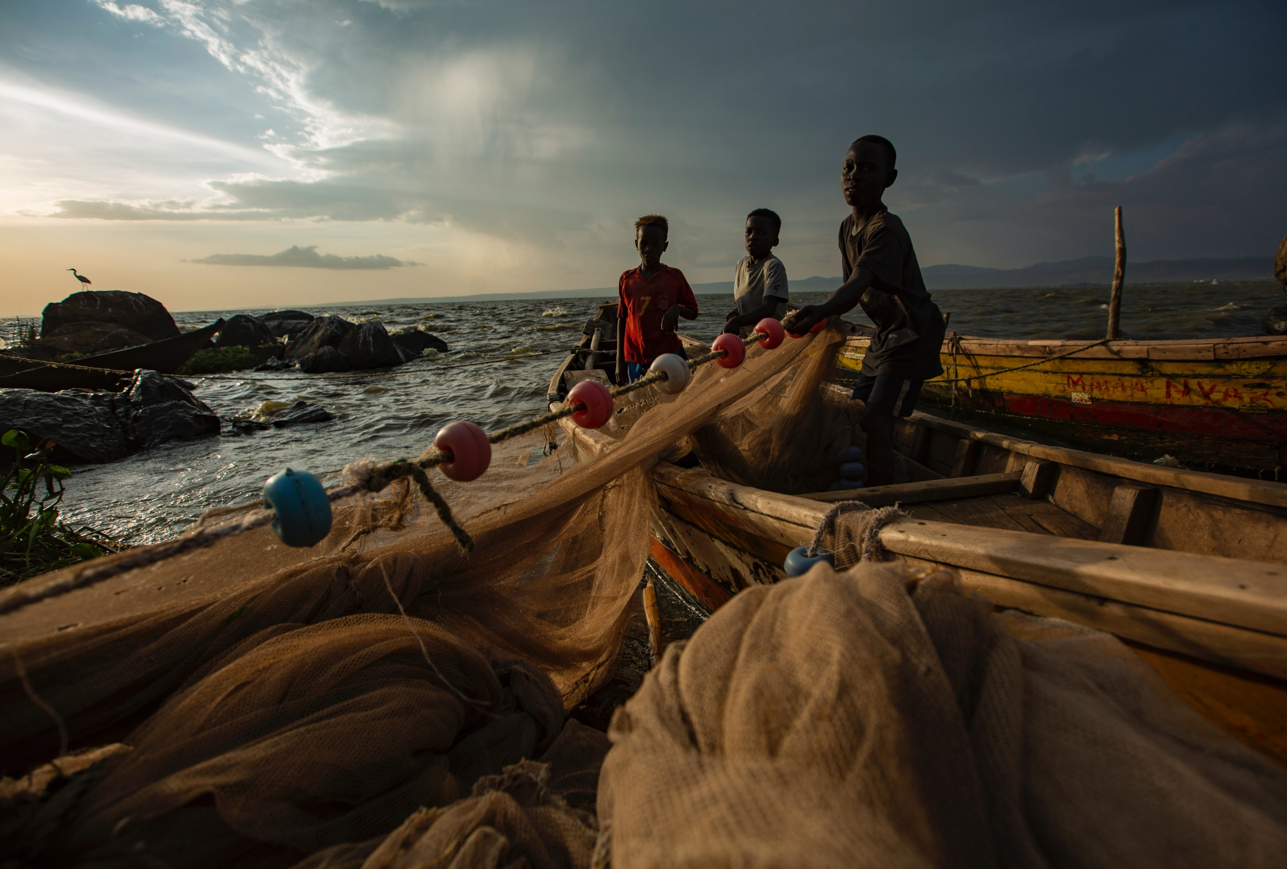 Fisherfolk in Kenya