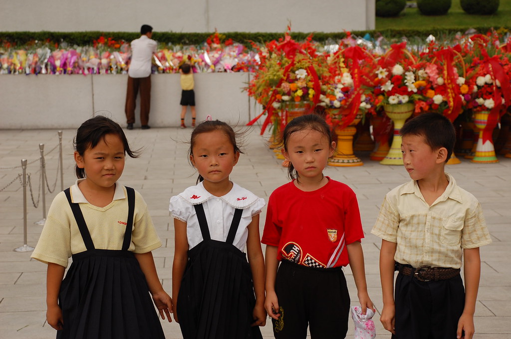 north korea school trip