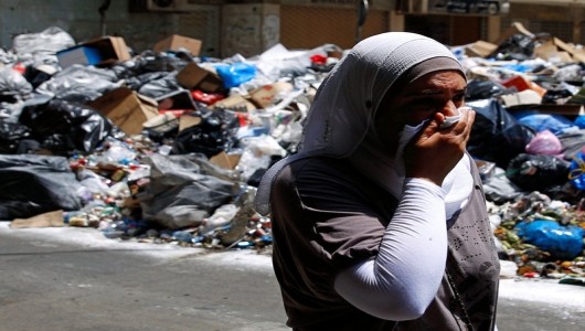 Mounting Anger over Trash Build-up in Beirut