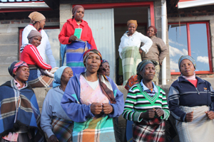 Community health workers in Lesotho