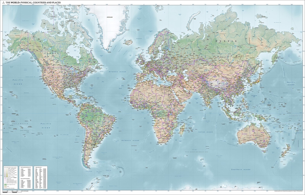 What Is The Map Mercator Projection Map - The Borgen Project