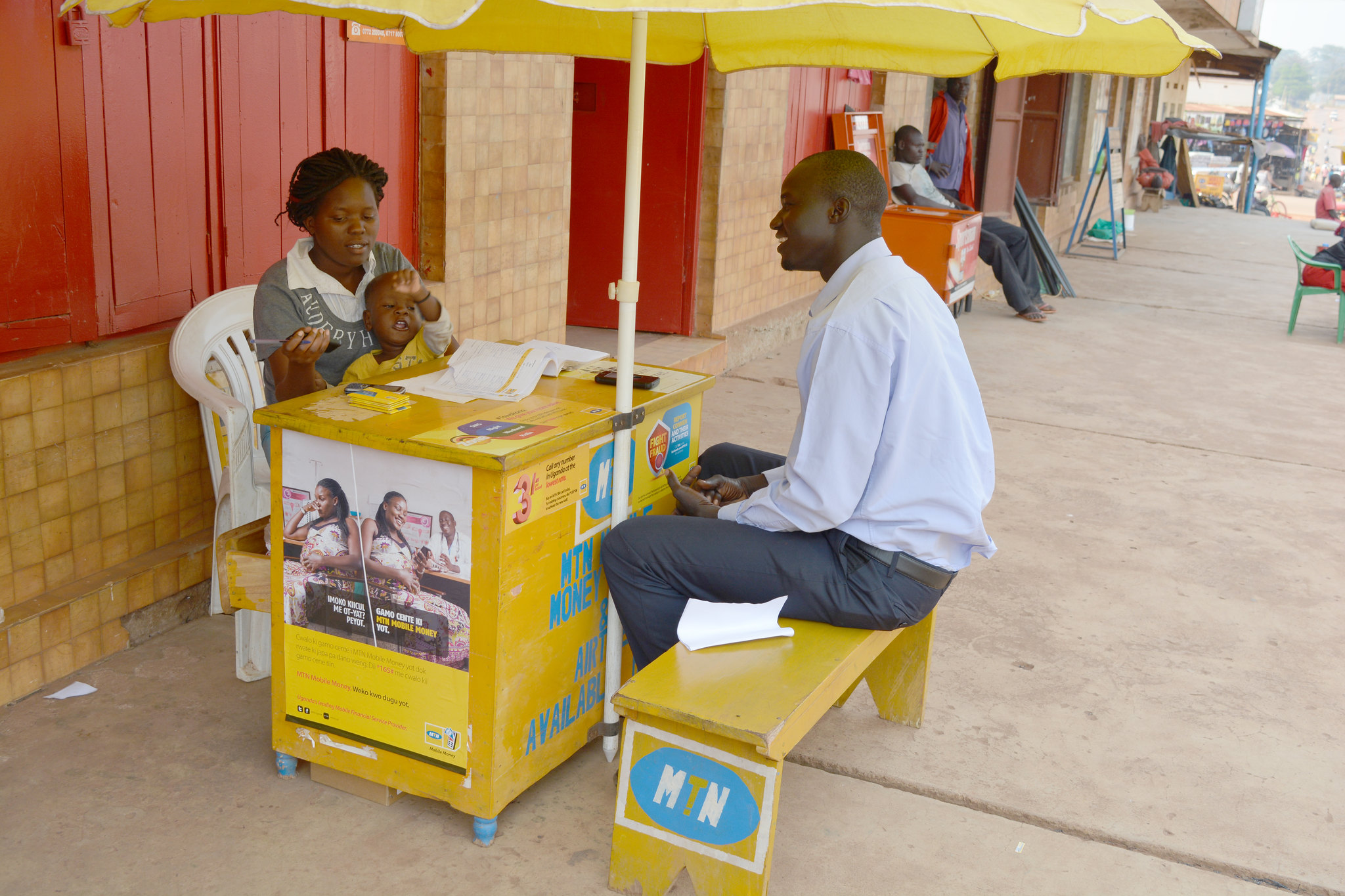 Mobile Money Transfers in Villages The Project