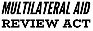 Multilateral Aid Review Act