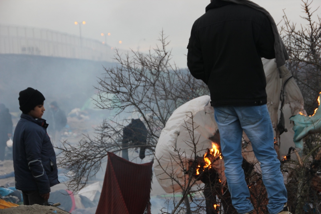 Refugees in Calais France