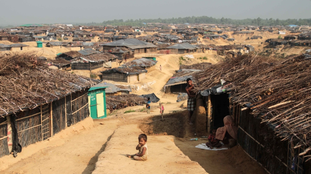 Sanitation in Rohingya Refugee Camps
