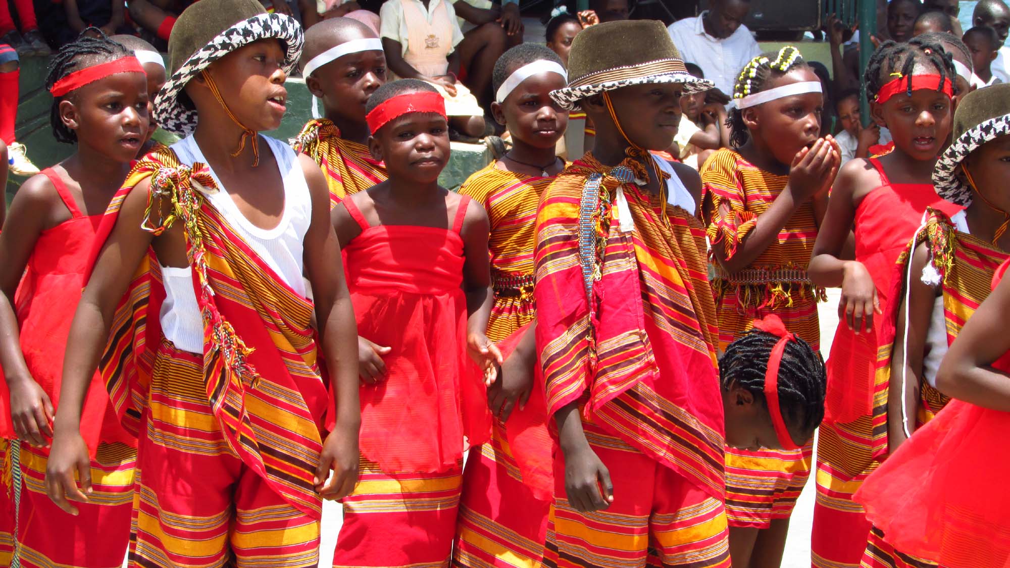 Schoolchildren in Uganda
