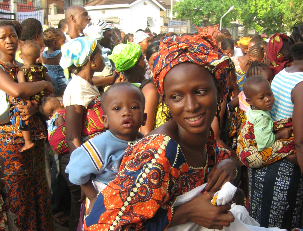 Speaking About Improving the Lives of Sierra Leonean Women