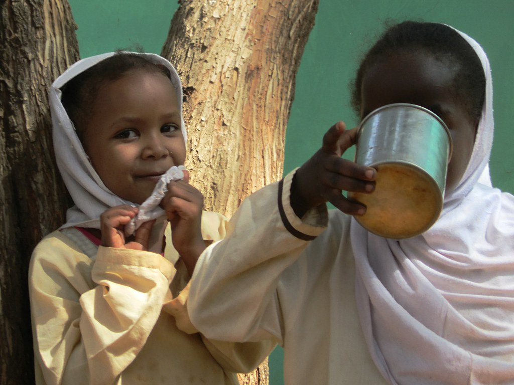 Speaking About The Situation With Hunger In Sudan