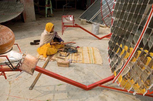 Teaching Impoverished Women Solar Panel Engineering