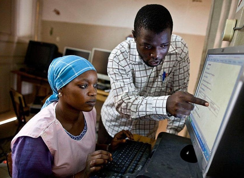 Technological consumer base in West Africa