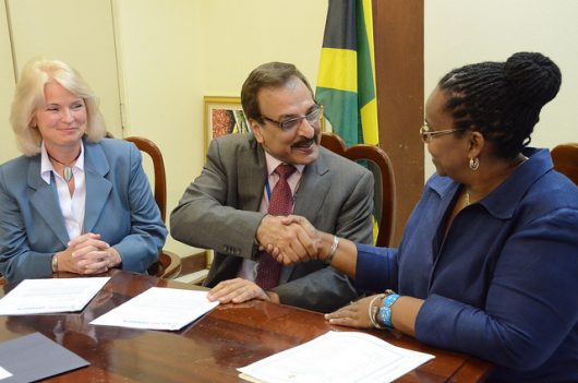 U.S. benefits from foreign aid to Jamaica