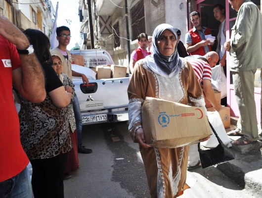 UN Food Rations to Syria