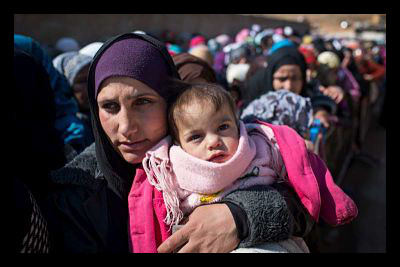 Displaced Syrian Refugees Seek Safety - The Borgen Project