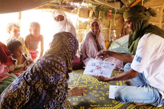 humanitarian aid to Mauritania
