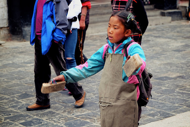 poverty in Tibet