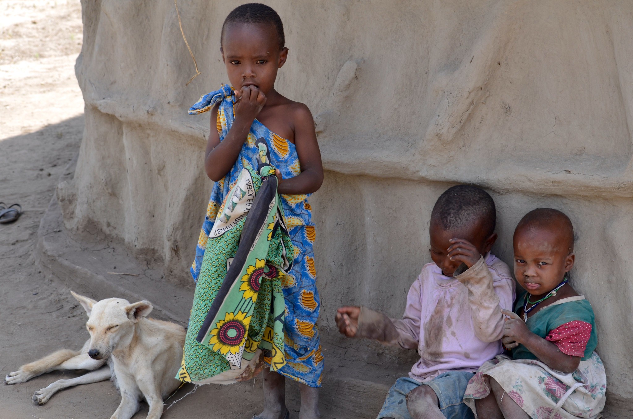 african kid starving